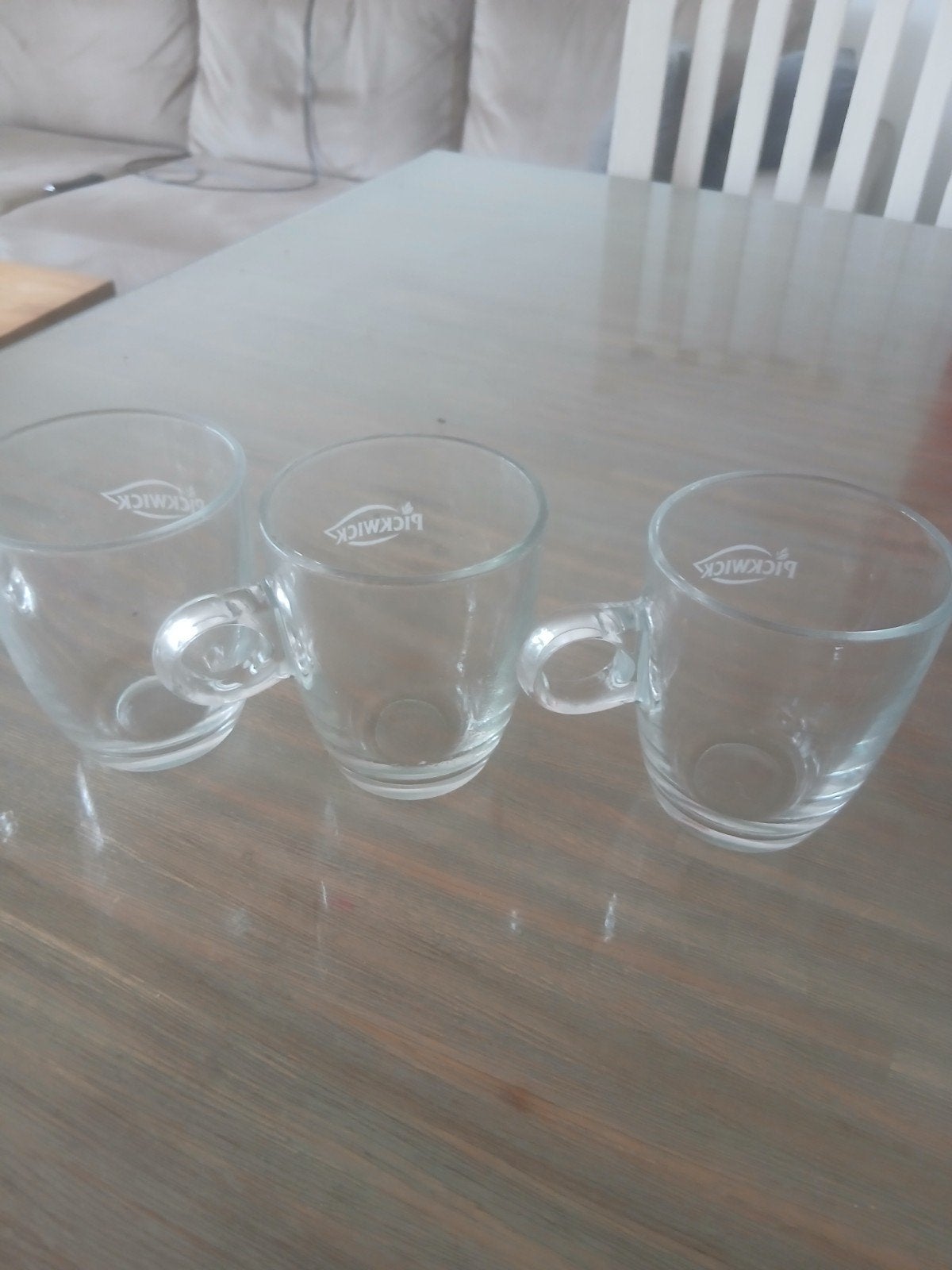 Set van 3 Pickwick theeglazen, Ophalen of Verzenden