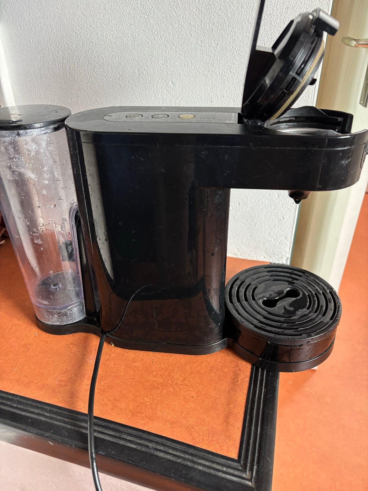 Senseo koffiezetapparaat - Zwart, Witgoed en Apparatuur, Koffiezetapparaten, Gebruikt, Koffiemachine, Ophalen of Verzenden, 2 tot 4 kopjes
