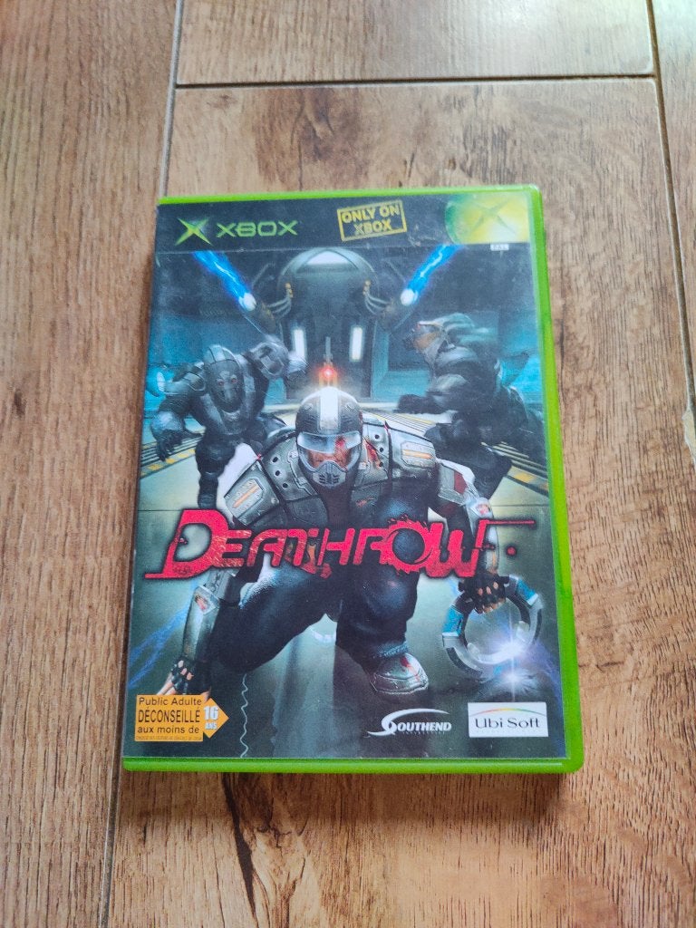 Xbox Original Spel - Deathrow, Avontuur en Actie, 1 speler, Ophalen of Verzenden, Zo goed als nieuw