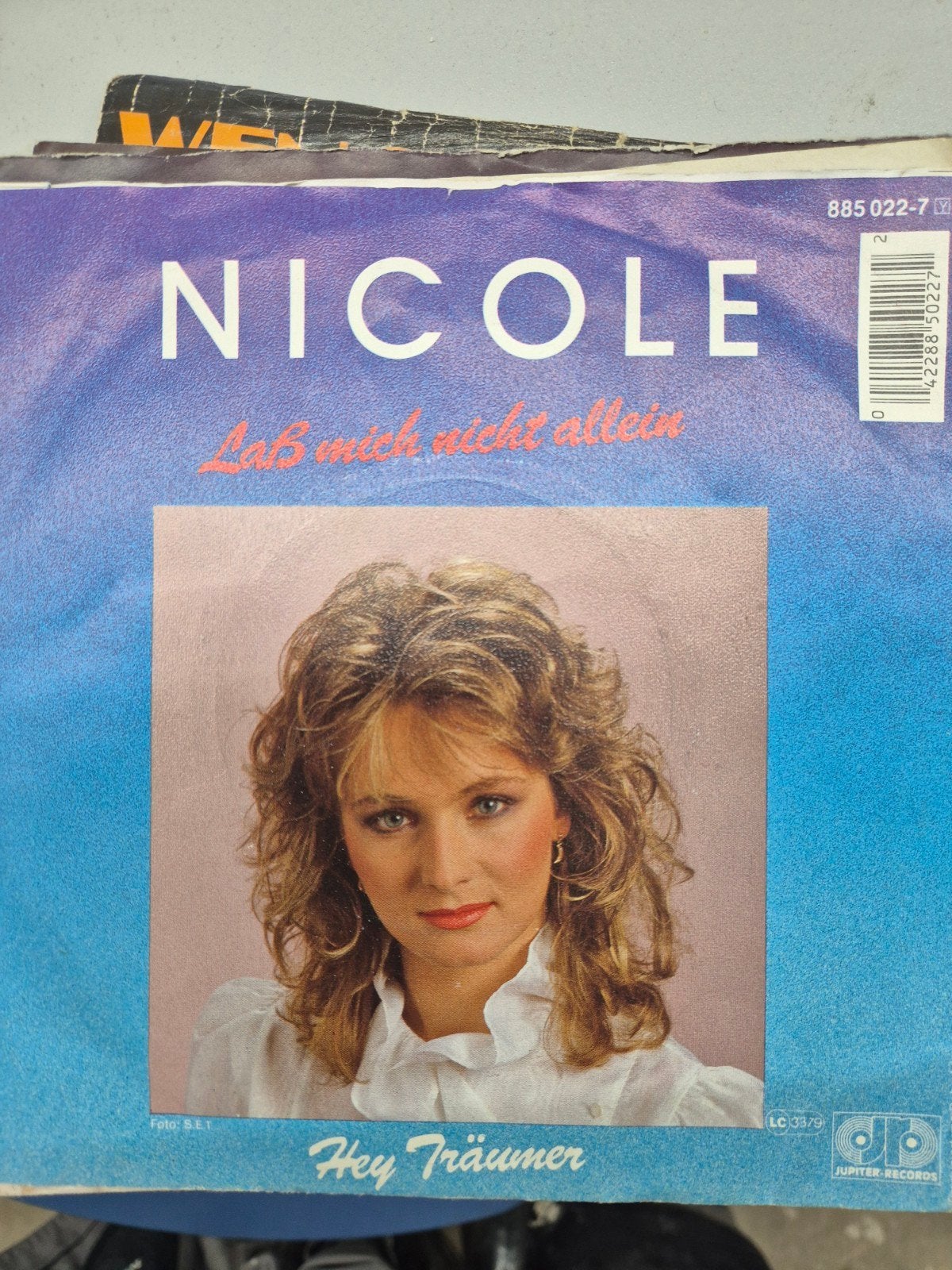 Nicole lab mich nicht alein, Cd's en Dvd's, Vinyl | Nederlandstalig, Ophalen of Verzenden, Zo goed als nieuw, Overige formaten