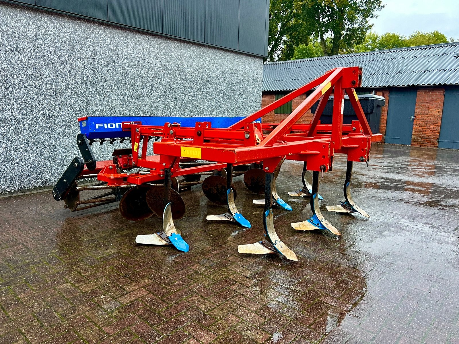 Vleugelschaar Cultivator Evers 300 + zaaibak - Smaragd, Tuin en Terras, Ophalen of Verzenden