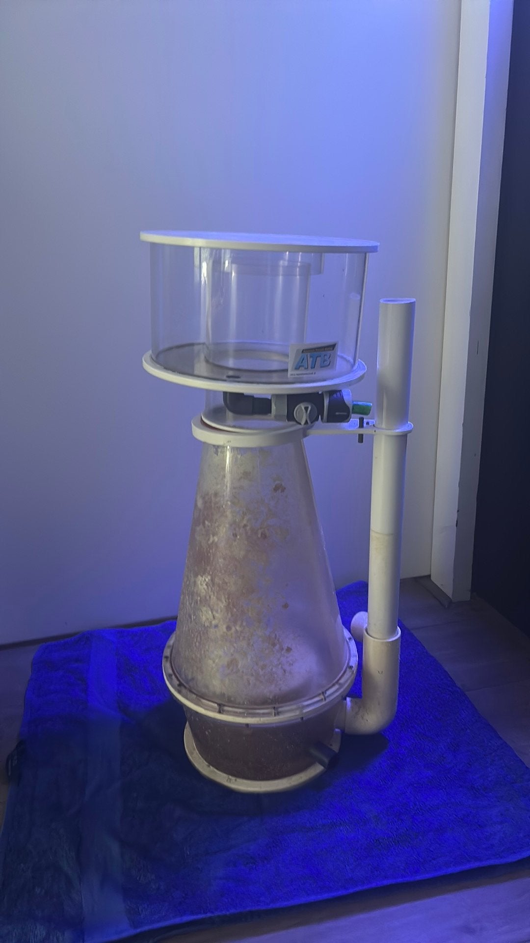 Afschuimer aquarium, Ophalen of Verzenden, Gebruikt, Leeg aquarium