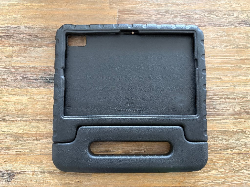 Eva Tablet Kinderhoes Zwart, 8 inch, Bescherming voor- en achterkant, Ophalen of Verzenden, Zo goed als nieuw