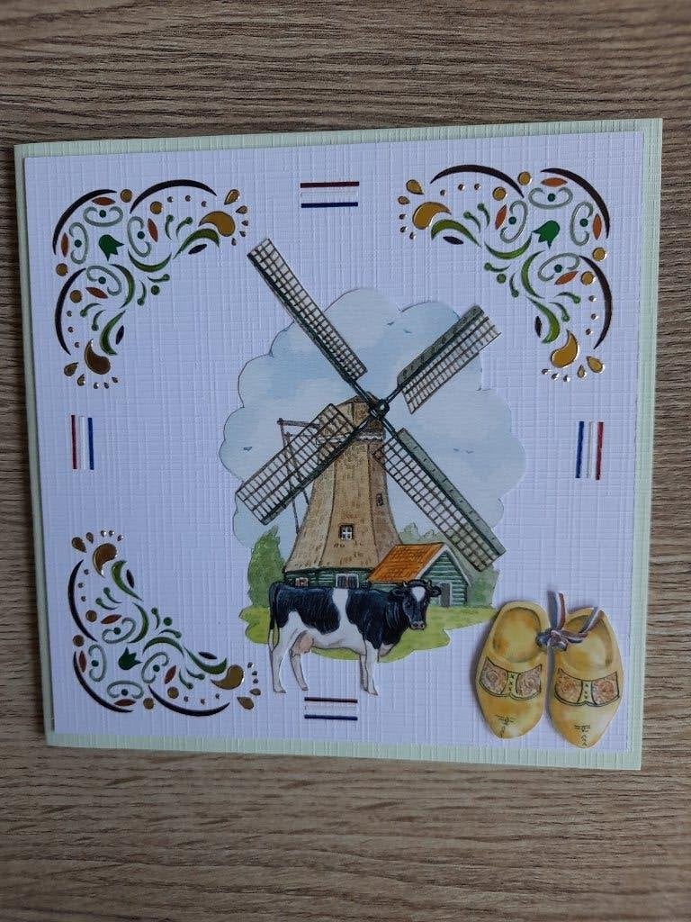 Met eigen hand gemaakt: kaart + envelop BIEDEN vanaf 1,-, Verzenden, Nieuw, Overige thema's