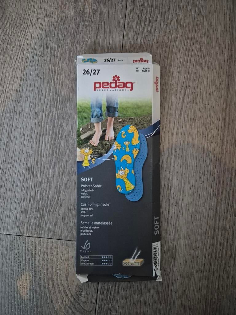 Pedag inlegzooltjes inlegzolen mt 26/27, Ophalen, Overige typen