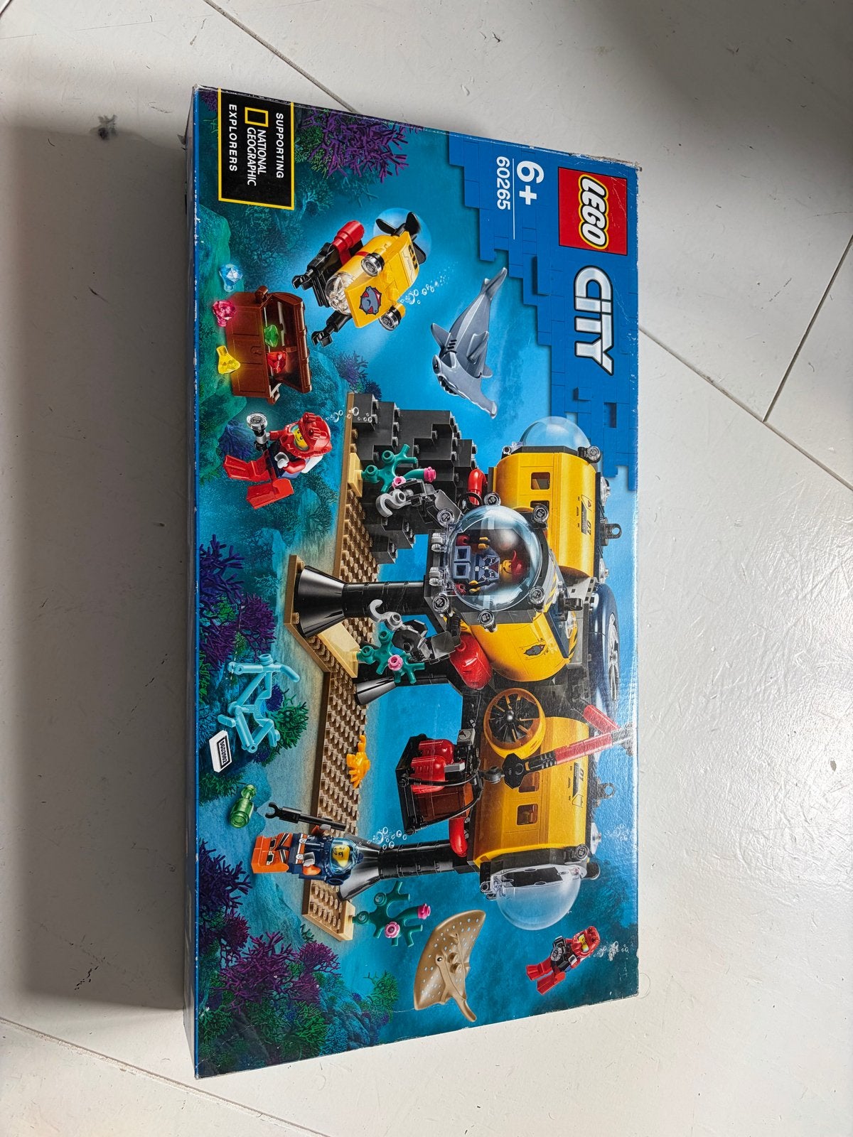 Lego City 60265 Oceaan Onderzoeksbasis - Compleet, City, Lego, Nieuw, Ophalen of Verzenden