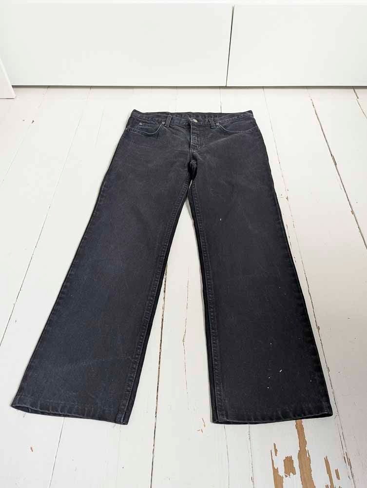 Zwarte straight jeans van Lee, Zwart, Ophalen of Verzenden, Zo goed als nieuw, W27 (confectie 34) of kleiner