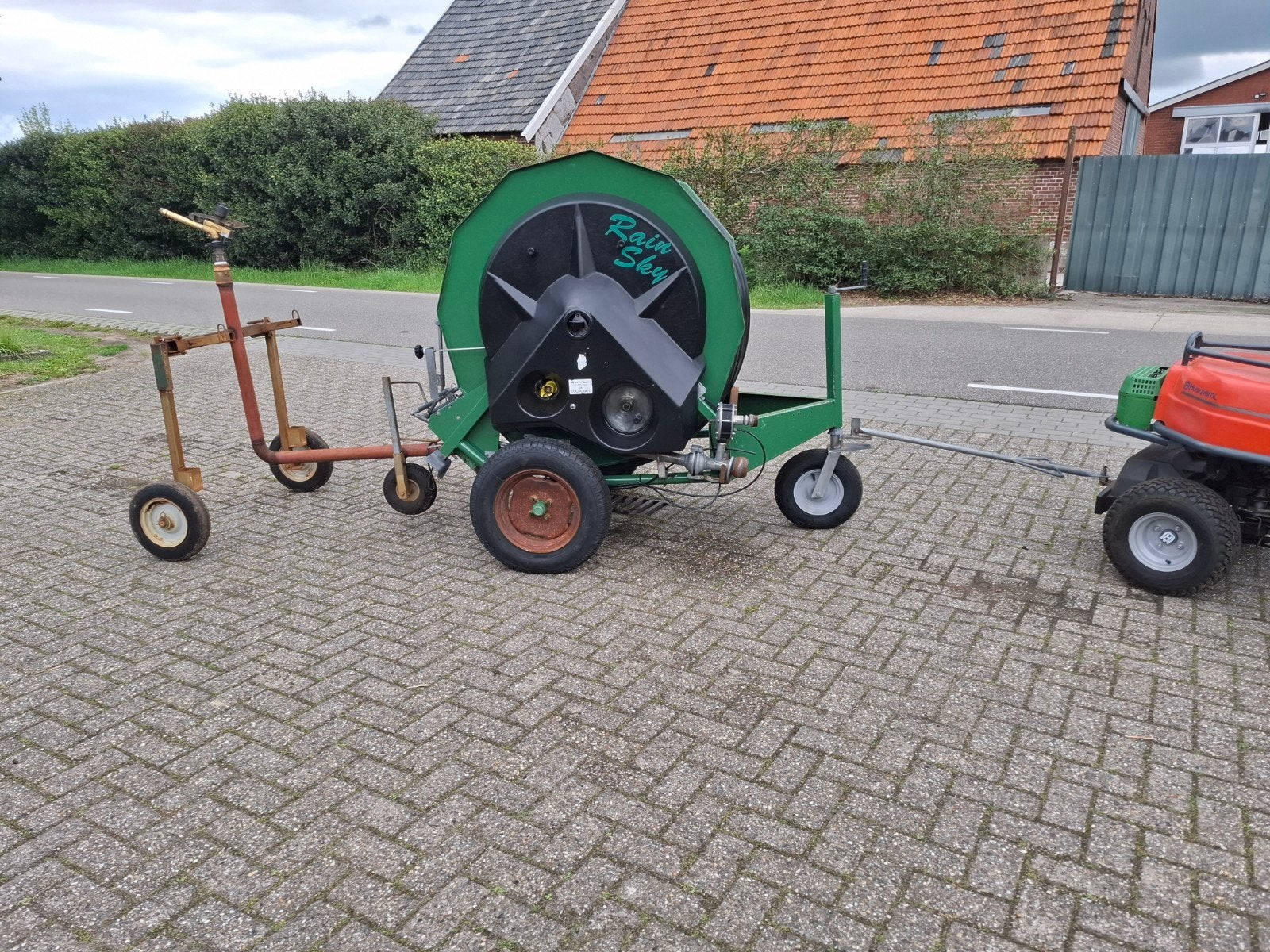 Irrimec beregeningshaspel 50mm/ 150 minihaspel, Zakelijke goederen, Agrarisch | Werktuigen, Ophalen, Beregening en Drainage