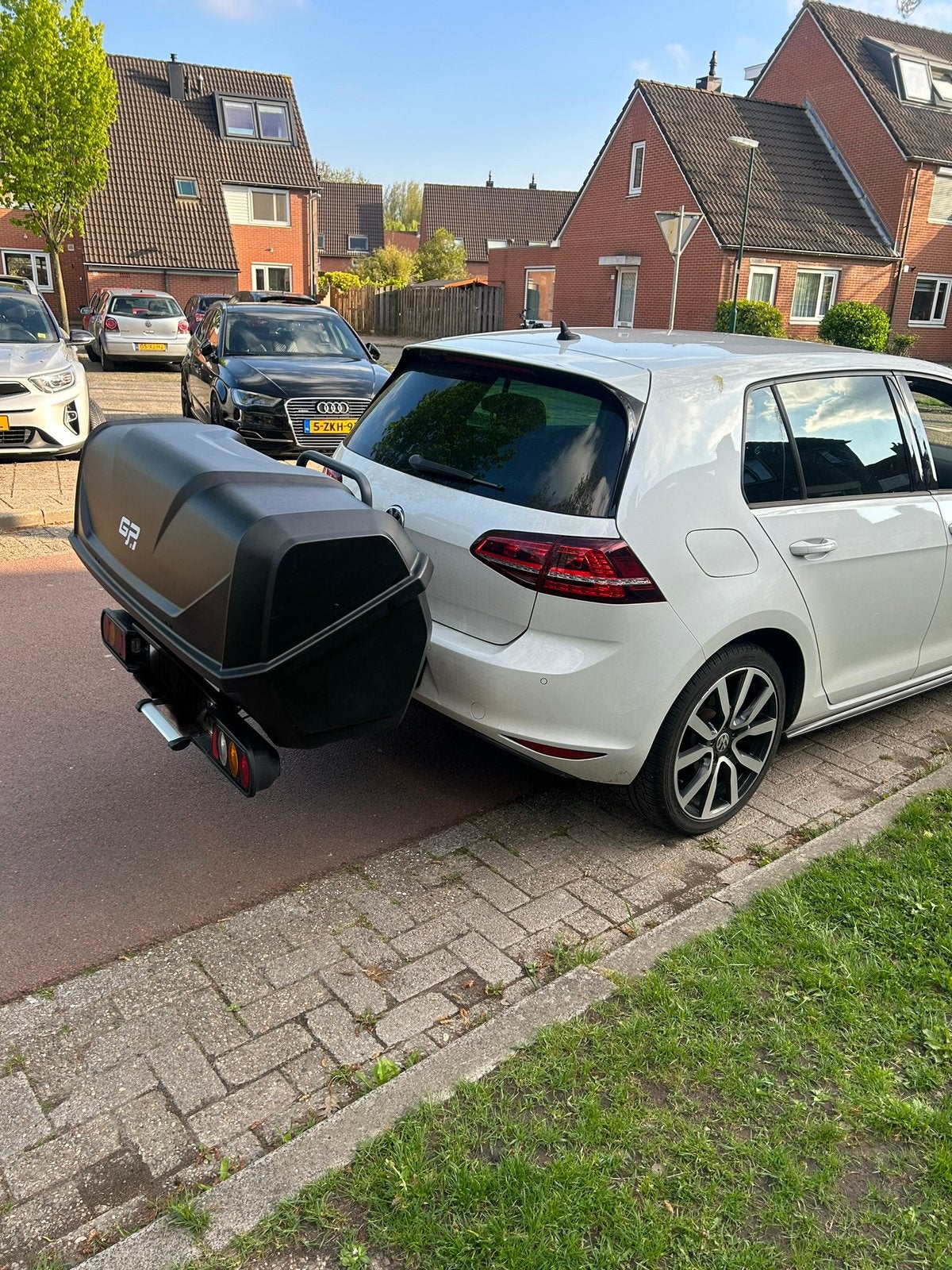 NIEUW 5x Trekhaakkoffer te huur in houten, Ophalen, Zo goed als nieuw