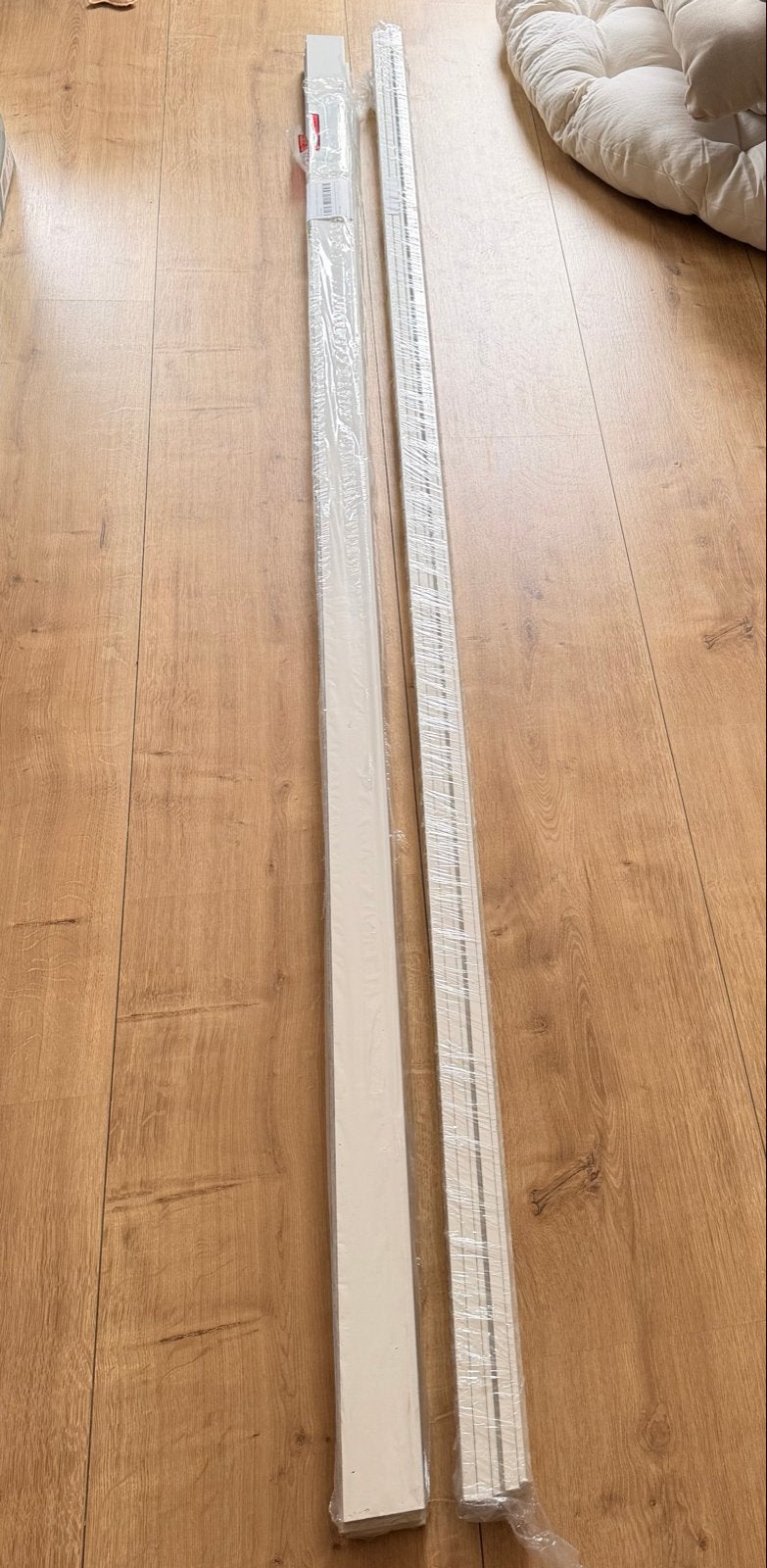 MDF Moderne Plint 70x12mm Wit, Ophalen, Nieuw, Mdf, 250 cm of meer