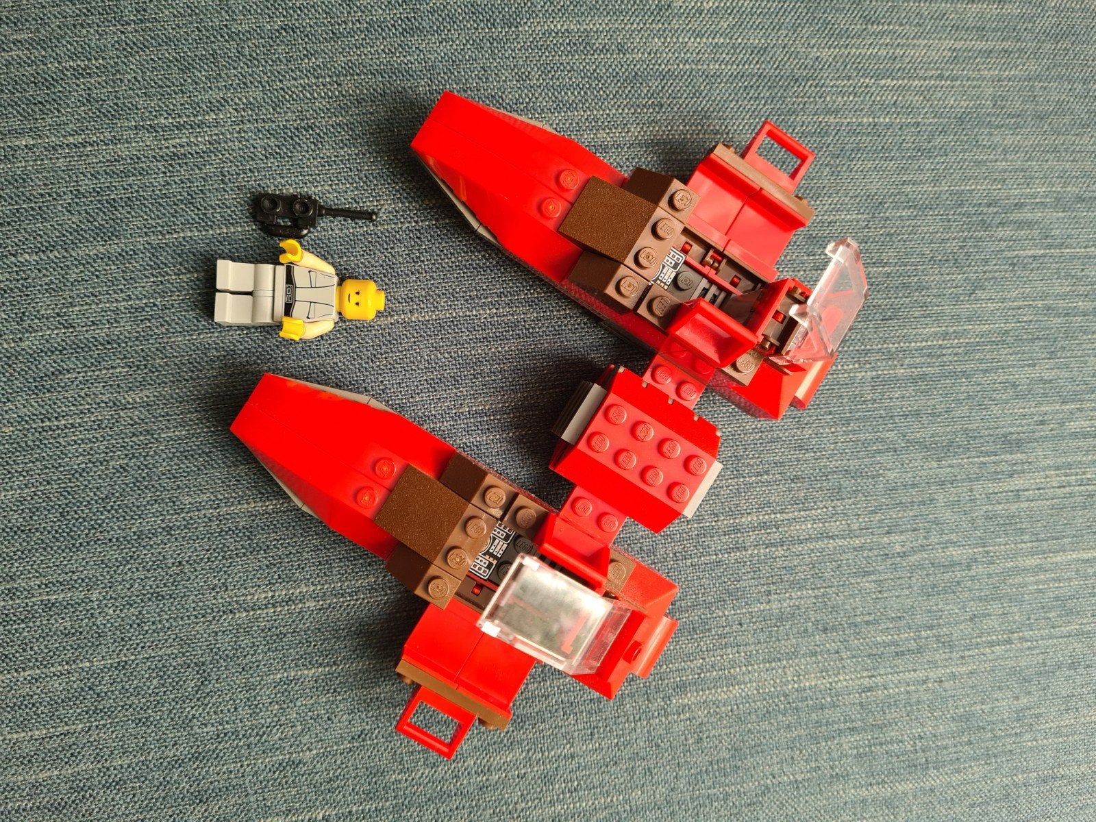 Lego 7119 TWINPOD StarWars compleet, Gebruikt, Lego, Ophalen of Verzenden, Complete set