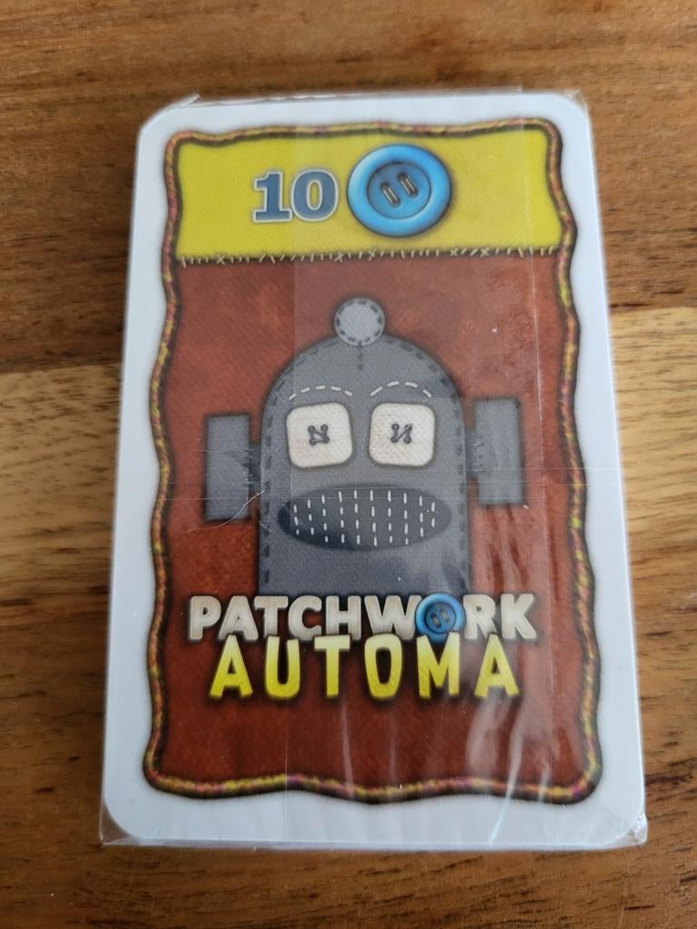 Patchwork Automa uitbreiding, Een of twee spelers, Ophalen of Verzenden, Nieuw, 999 games.