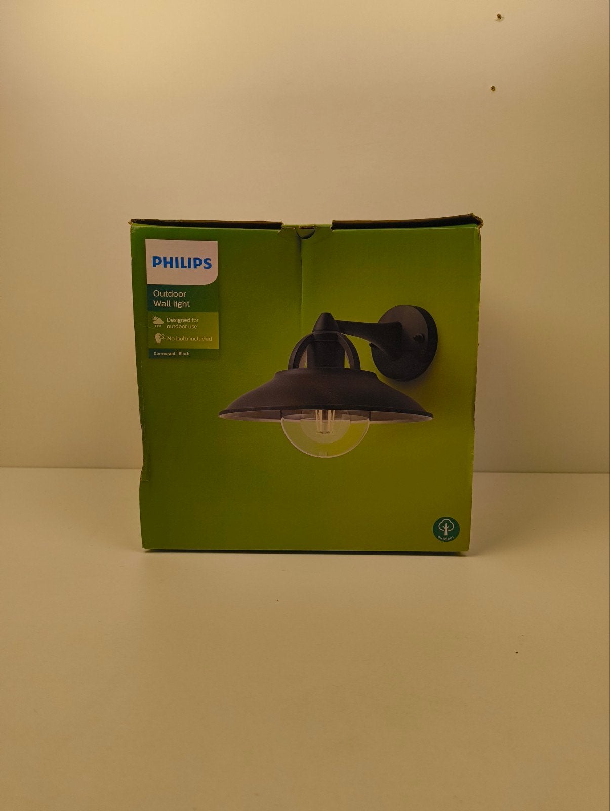 Philips Cormorant Buitenwandlamp Zwart - E27 Fitting, Metaal, Zwart, Philips, High Tech Campus 52, 5656 AG Eindhoven, Nederland