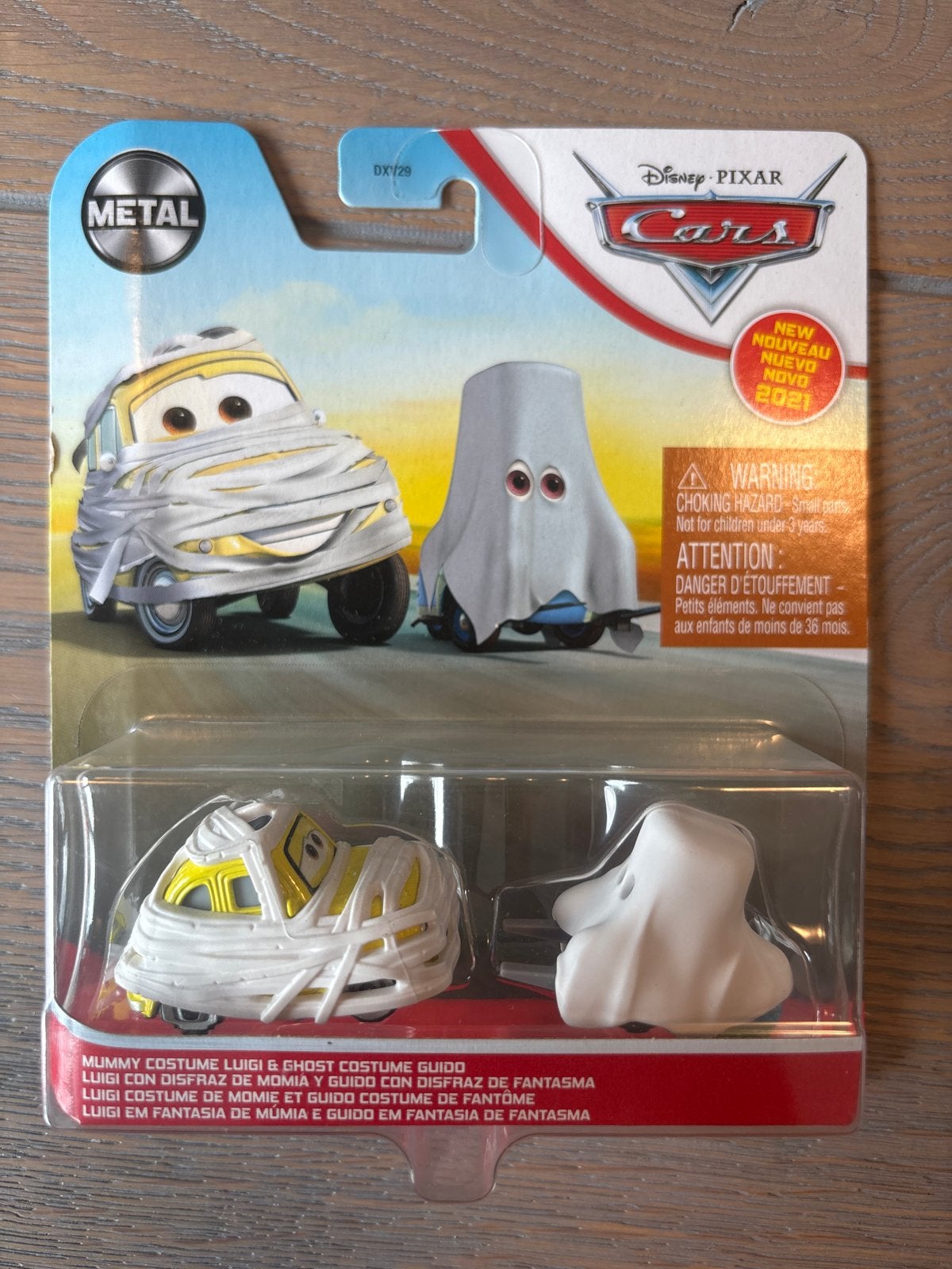 Disney Cars Luigi Mummy & Guido Ghost Kostuum 2021, Ophalen of Verzenden, Nieuw