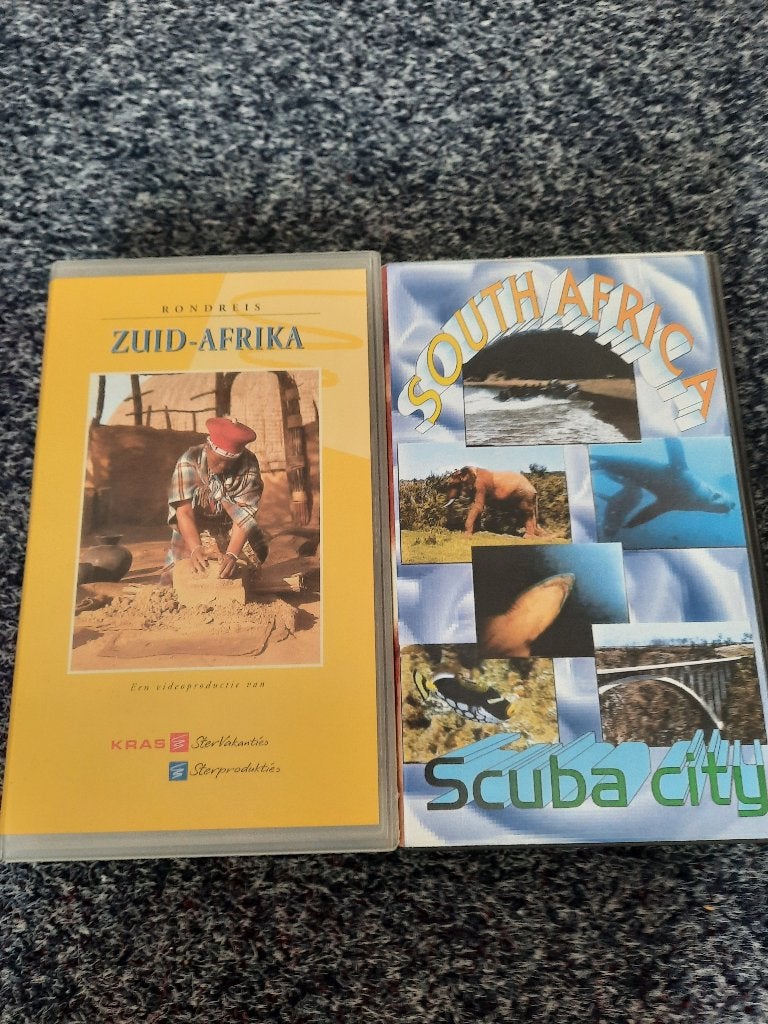 ZUID AFRIKA 2 Mooie Documentaires Op VIDEO!, Cd's en Dvd's, Gebruikt, Documentaire, Verzenden, Alle leeftijden