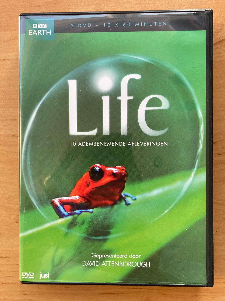 BBC Earth Life David Attenborough, Alle leeftijden, Boxset, Natuur, Ophalen of Verzenden