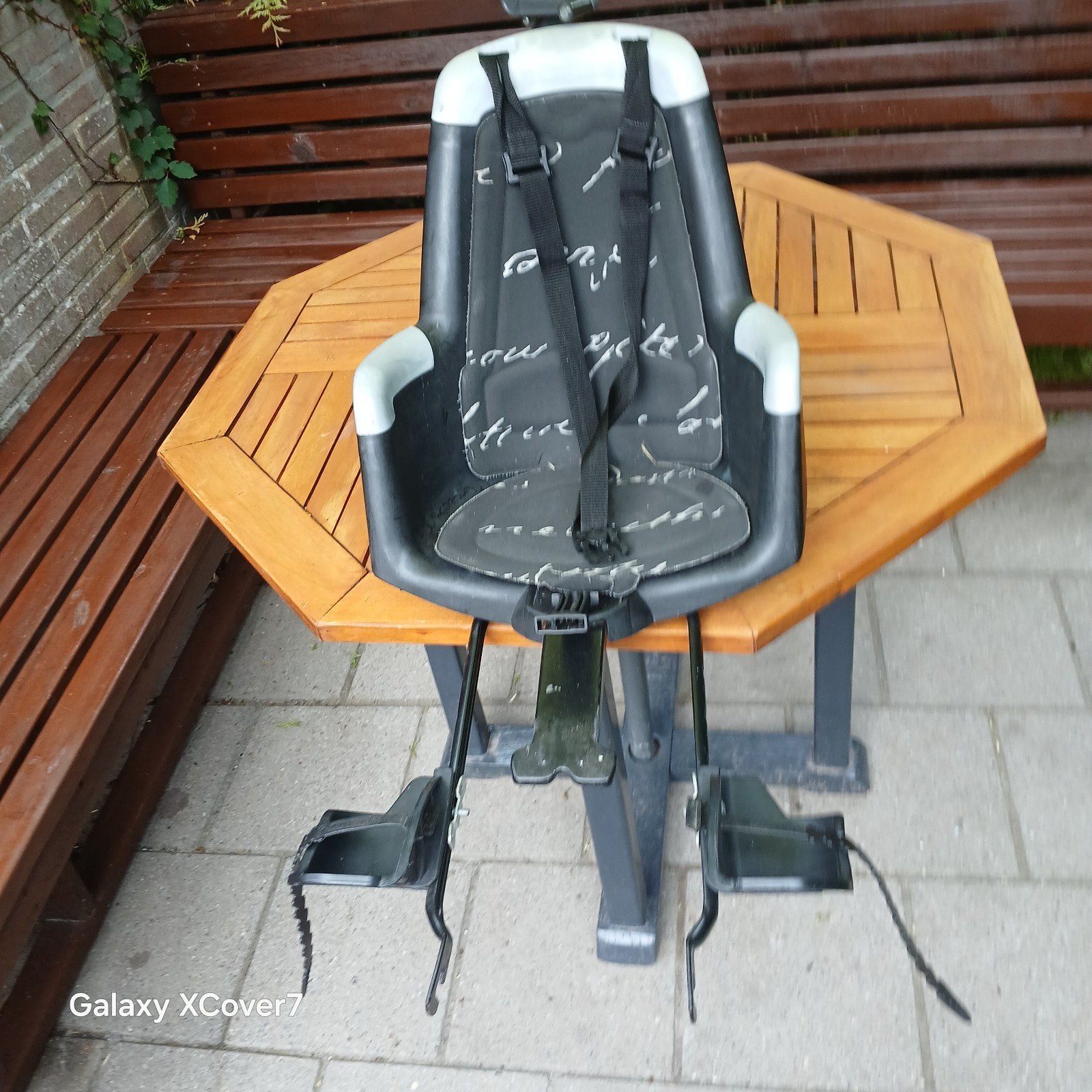 fietsstoeltje Bobike, Ophalen, Zo goed als nieuw, Aluminium, 2 zitplaatsen