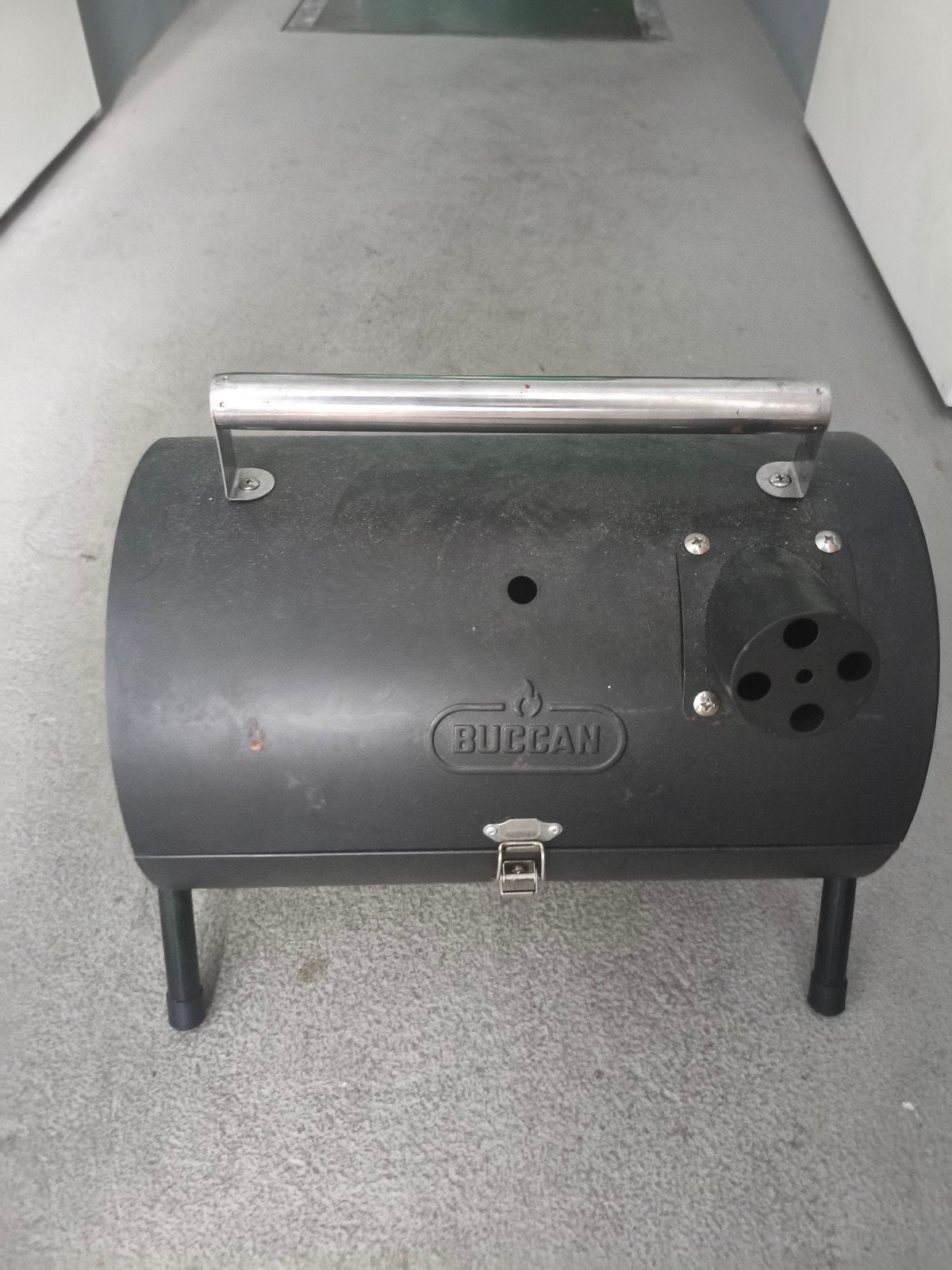 Buccan Tilpa Draagbare Vat-smoker - Compact en Handig, Ophalen of Verzenden, Gebruikt, Buccan
