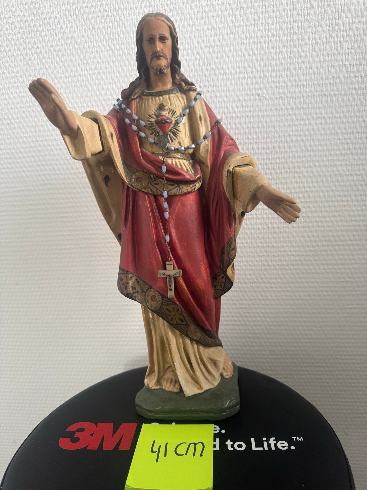 Heilig Hart Jezus beeld - 41 cm, Ophalen, Gebruikt, Beeld(je), Christendom | Katholiek