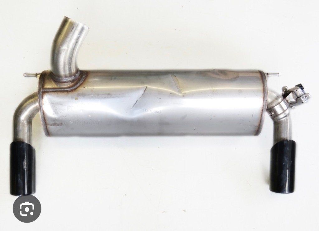 Gezocht - 340i F30 F31 muffler, Ophalen, BMW
