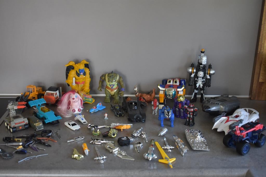 Oud speelgoed, jaren 70 - 80, VW batman superman etc etc, Ophalen of Verzenden, Gebruikt