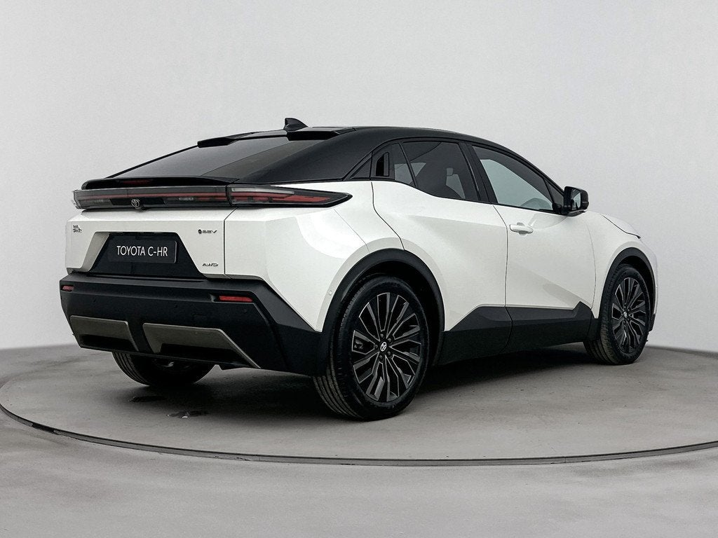 Toyota C-HR+ Executive AWD 77 kWh | Apple Carplay & Android, Auto's, Toyota, Automaat, 12 maanden, Stof, Wit