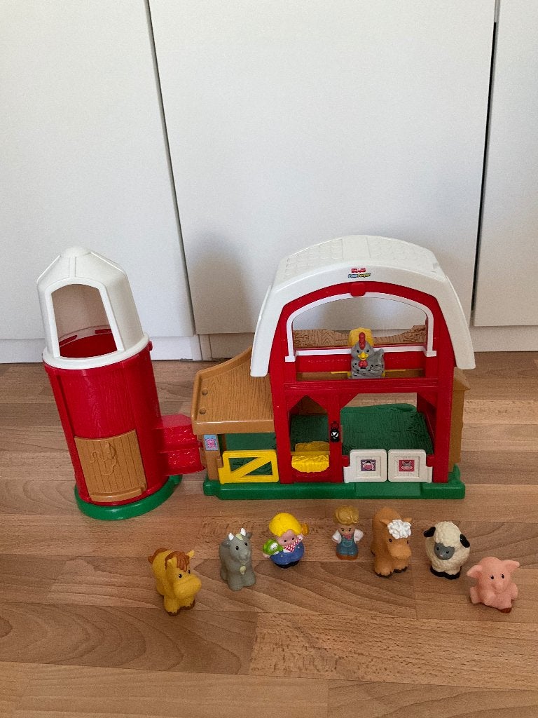 Te,oop: Fisher price boerderij met dierengeluiden, Ophalen of Verzenden, Gebruikt, Speelset, Met geluid