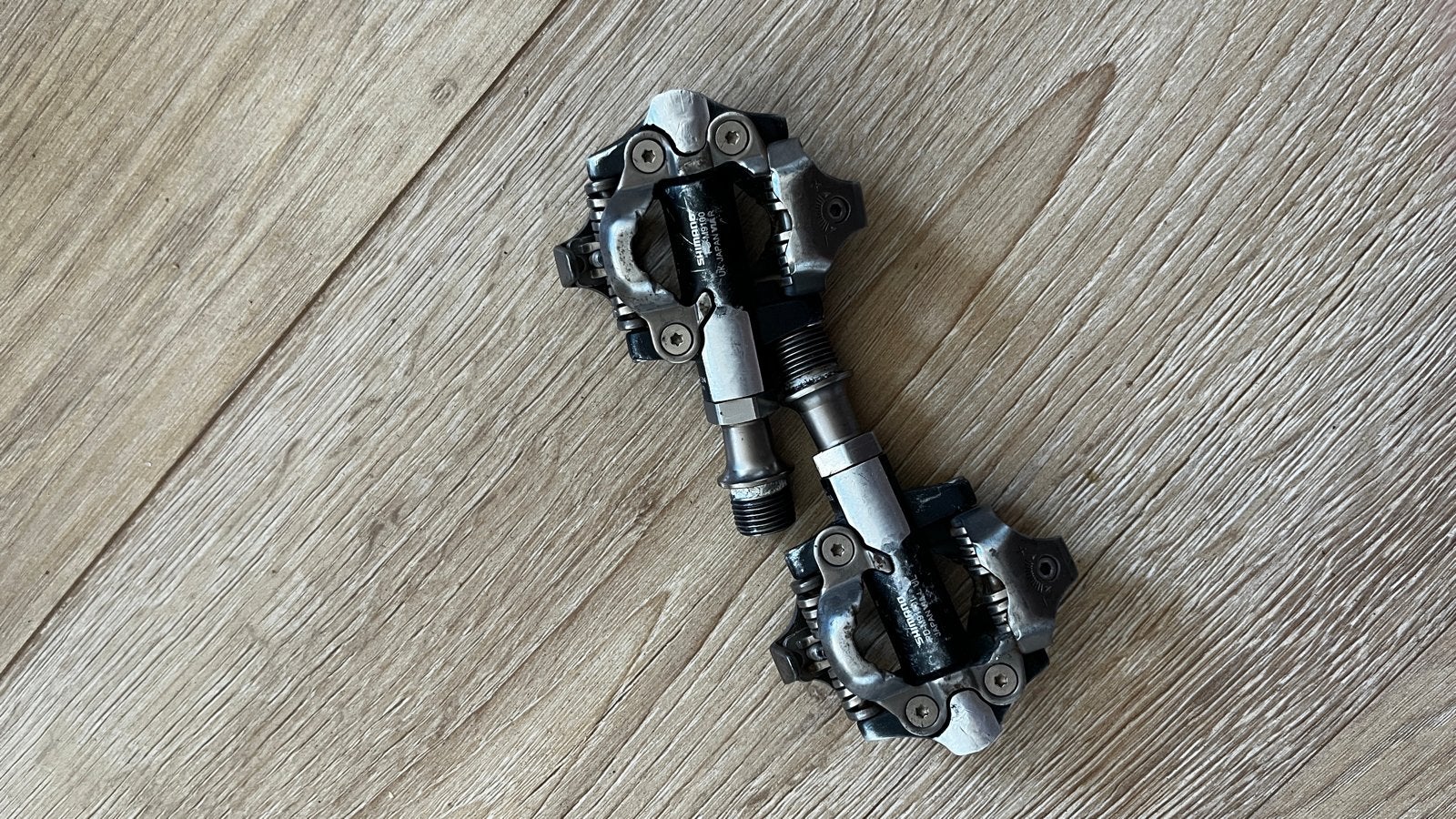Shimano XT PD-M9100 SPD Pedalen, Gebruikt, Aluminium, Mountainbike, Ophalen