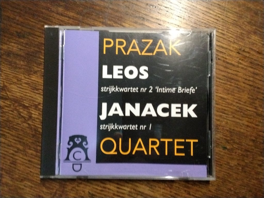 Leos Janacek, Prazak Quartet ‎KAM CD  CD  Netherlands  1993, Kamermuziek, Modernisme tot heden, Ophalen of Verzenden, Zo goed als nieuw