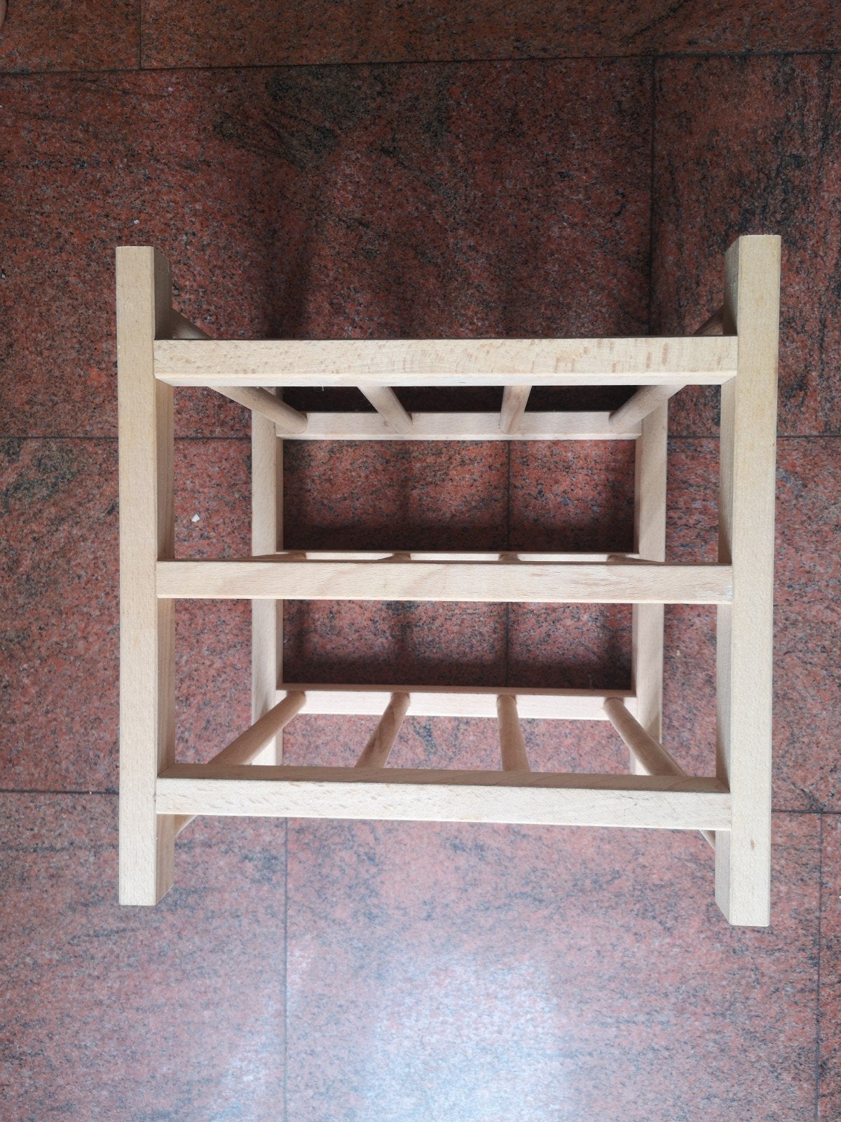 Houten wijnrekje of multifunctioneel rekje 34x34x30cm, Huis en Inrichting, Woonaccessoires | Wijnrekken, Ophalen, Zo goed als nieuw