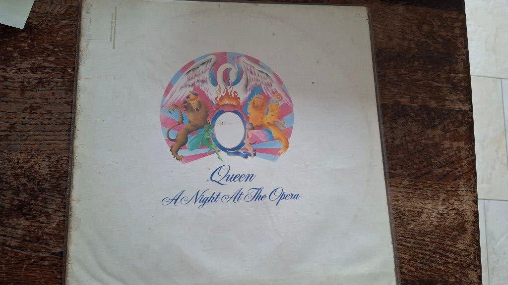 Queen A night at the Opera LP, Ophalen of Verzenden, Gebruikt, 12 inch, Poprock