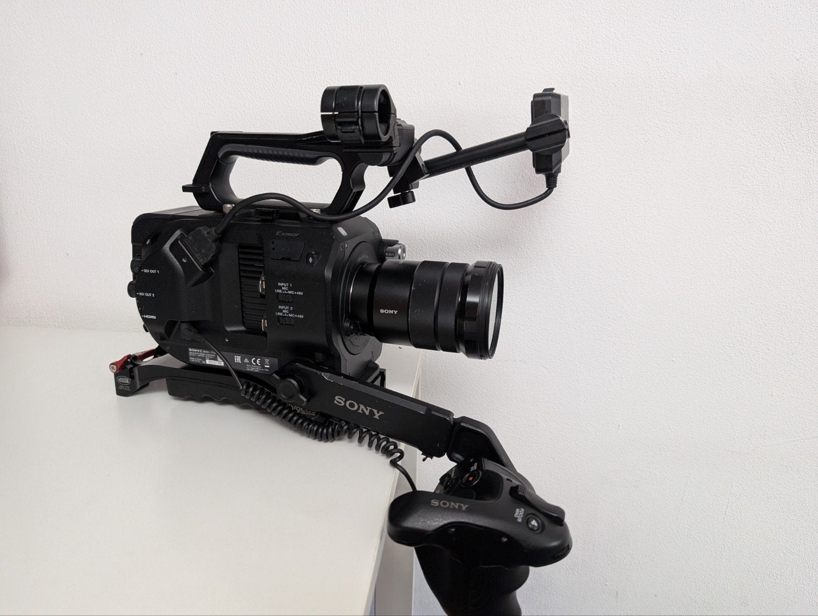 Sony PXW-FS7 Cinema camera 4K camcorder XDCAM PZ 18-105 F4, Ophalen, Minder dan 8x, Zo goed als nieuw, Full HD