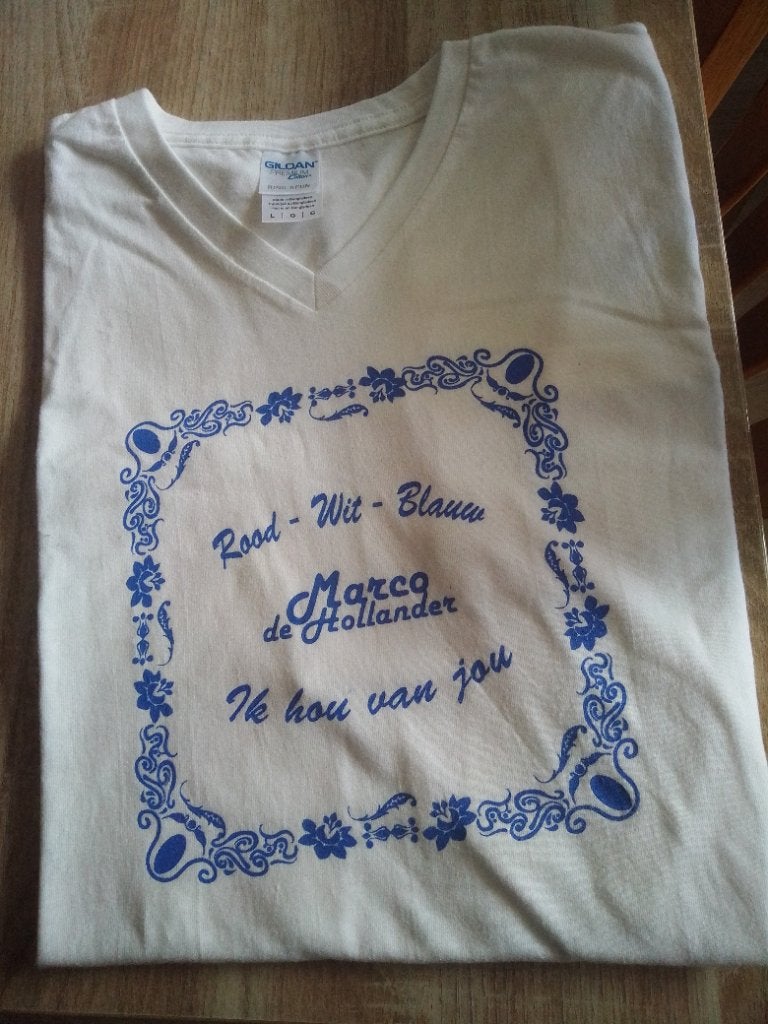 Marco de Hollander T-shirt Maat L - Nieuw, Ophalen, Nieuw, Shirt, Gildan