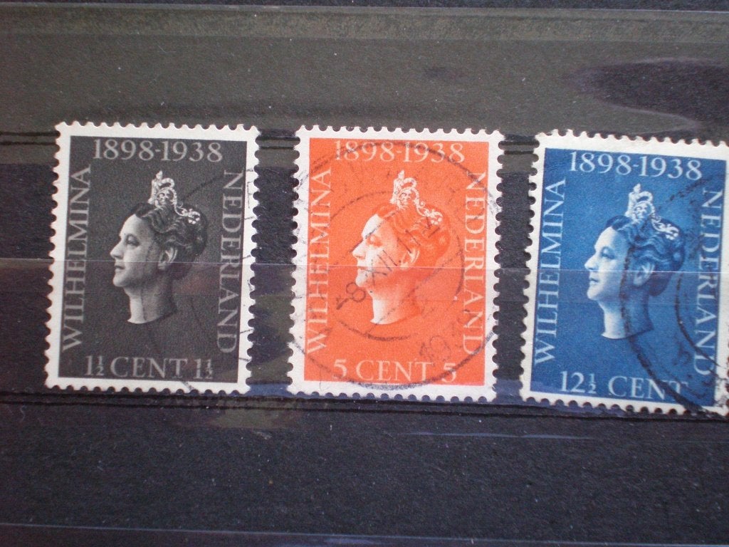 Nederland nvph 310-312 gebruikt (S 679)..€ 0,10, Postzegels en Munten, Postzegels | Nederland, Ophalen of Verzenden