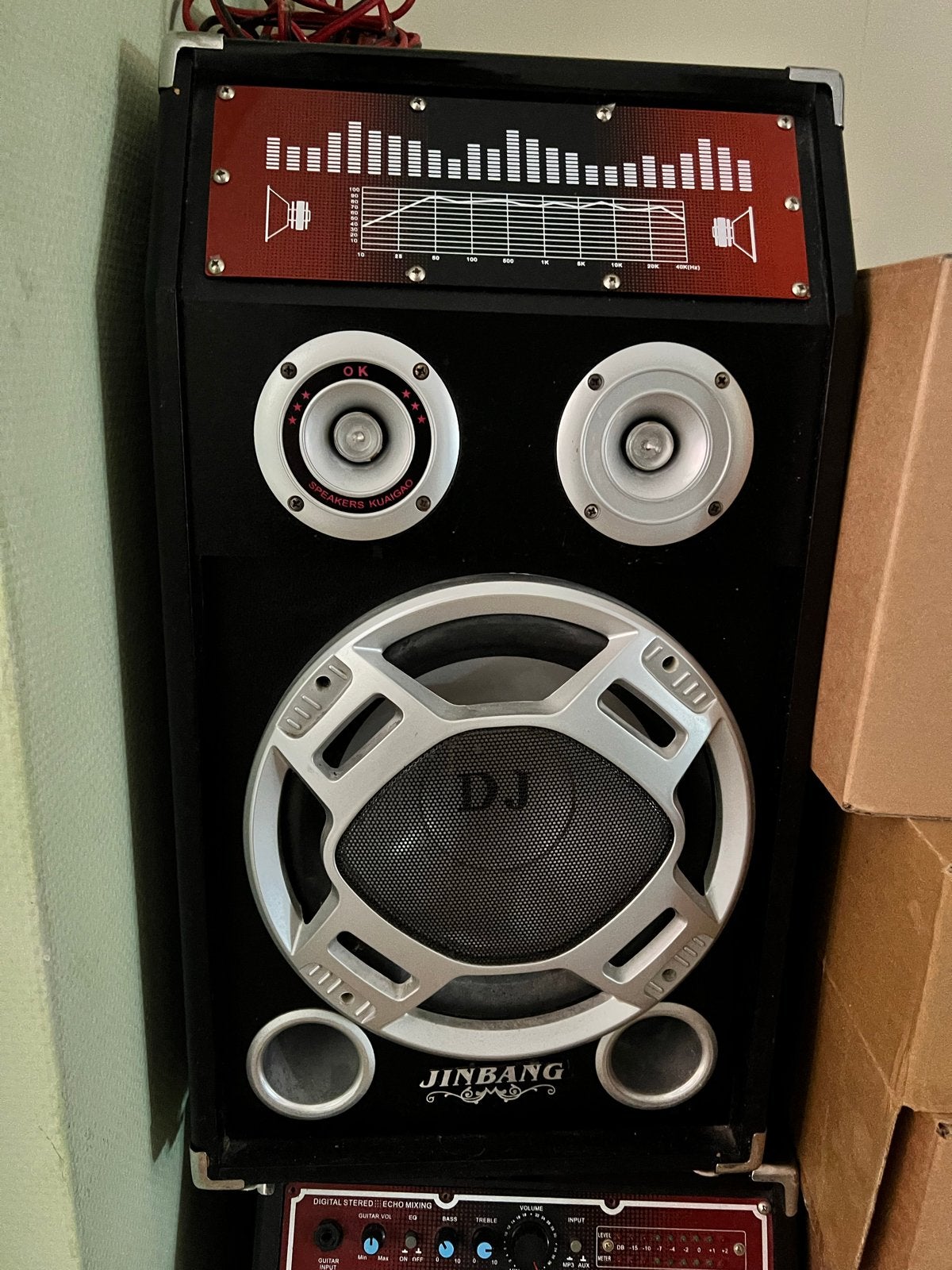JINBANG DJ Party Speaker - Krachtig Geluid, Gebruikt, Party speaker, Ophalen of Verzenden, USB-aansluiting