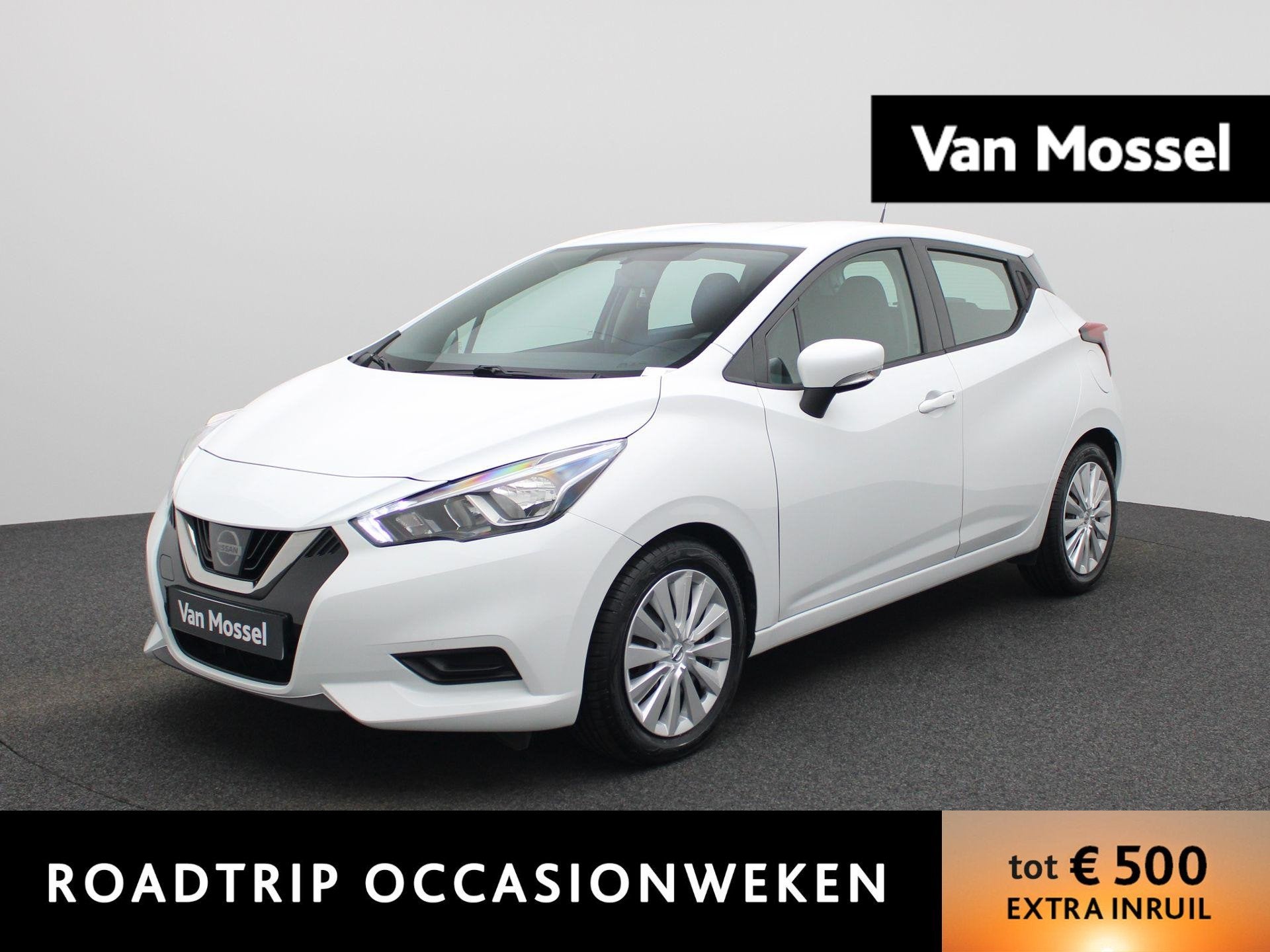 Nissan Micra 1.0 IG-T Acenta | ACHTERUITRIJCAMERA | CRUISE C, Voorwielaandrijving, 12 maanden, Gebruikt, Wit