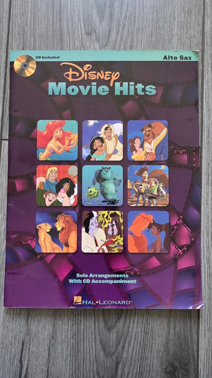 Disney Movie Hits - Solo Arrangementen met CD (Alto Sax), Ophalen of Verzenden