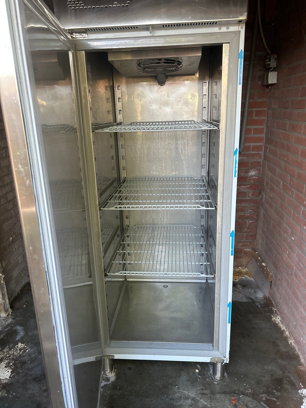 RVS Koelkast  - Perfect voor horeca, Ophalen, Zonder vriesvak, 200 liter of meer, 60 cm of meer