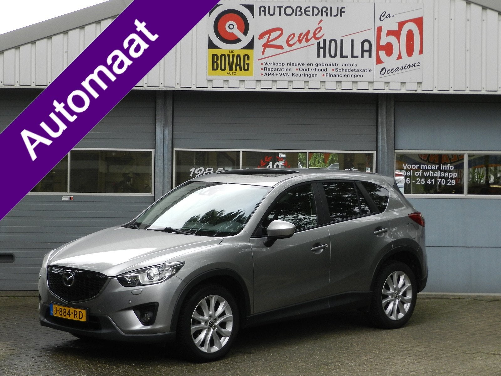 Mazda CX-5 2.0 GT-M 4WD Automaat Navi PDC Bose Leer Schuif/k, Automaat, 15 km/l, Zwart, 4 cilinders