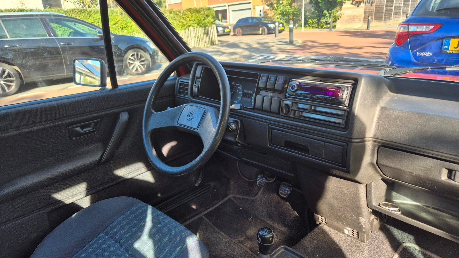 Volkswagen Golf 1.3 C 40KW 1986 Rood, foto 5