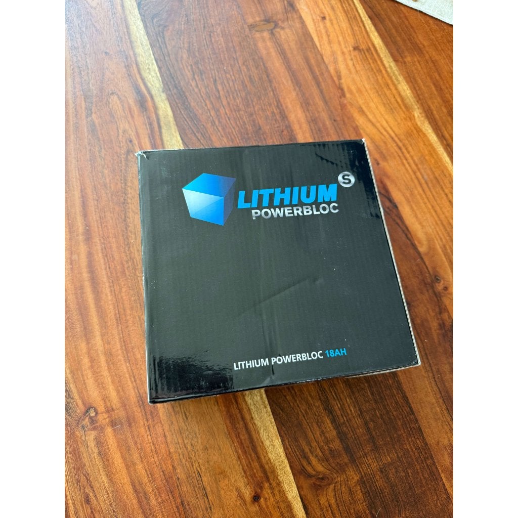 LITHIUM POWERBLOC 18 S - Lithium Startaccu Oldtimer ed., Gebruikt, Ophalen of Verzenden, Guaestus Trading, Sales@guaestus.com