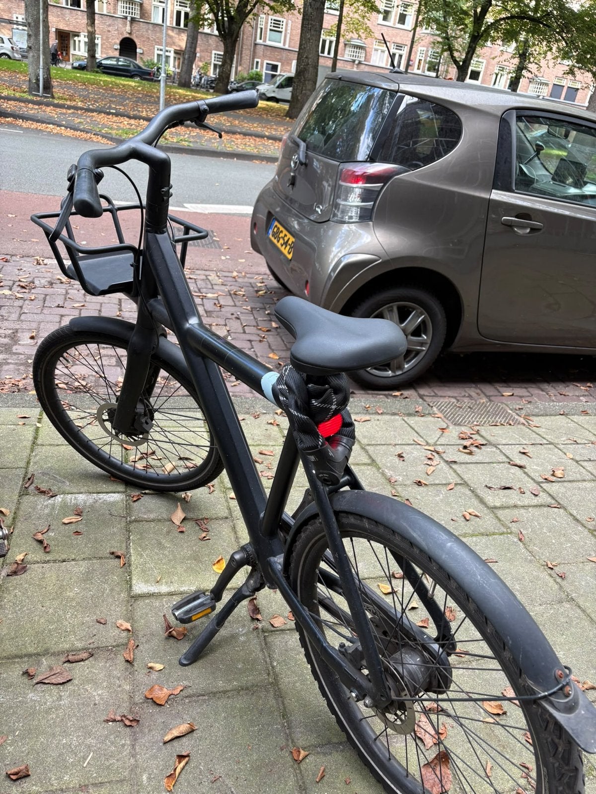 VanMoof X3 E-bike met voordrager - gebruikt en rijdt goed, Ophalen, Gebruikt, 51 tot 55 cm, Vanmoof
