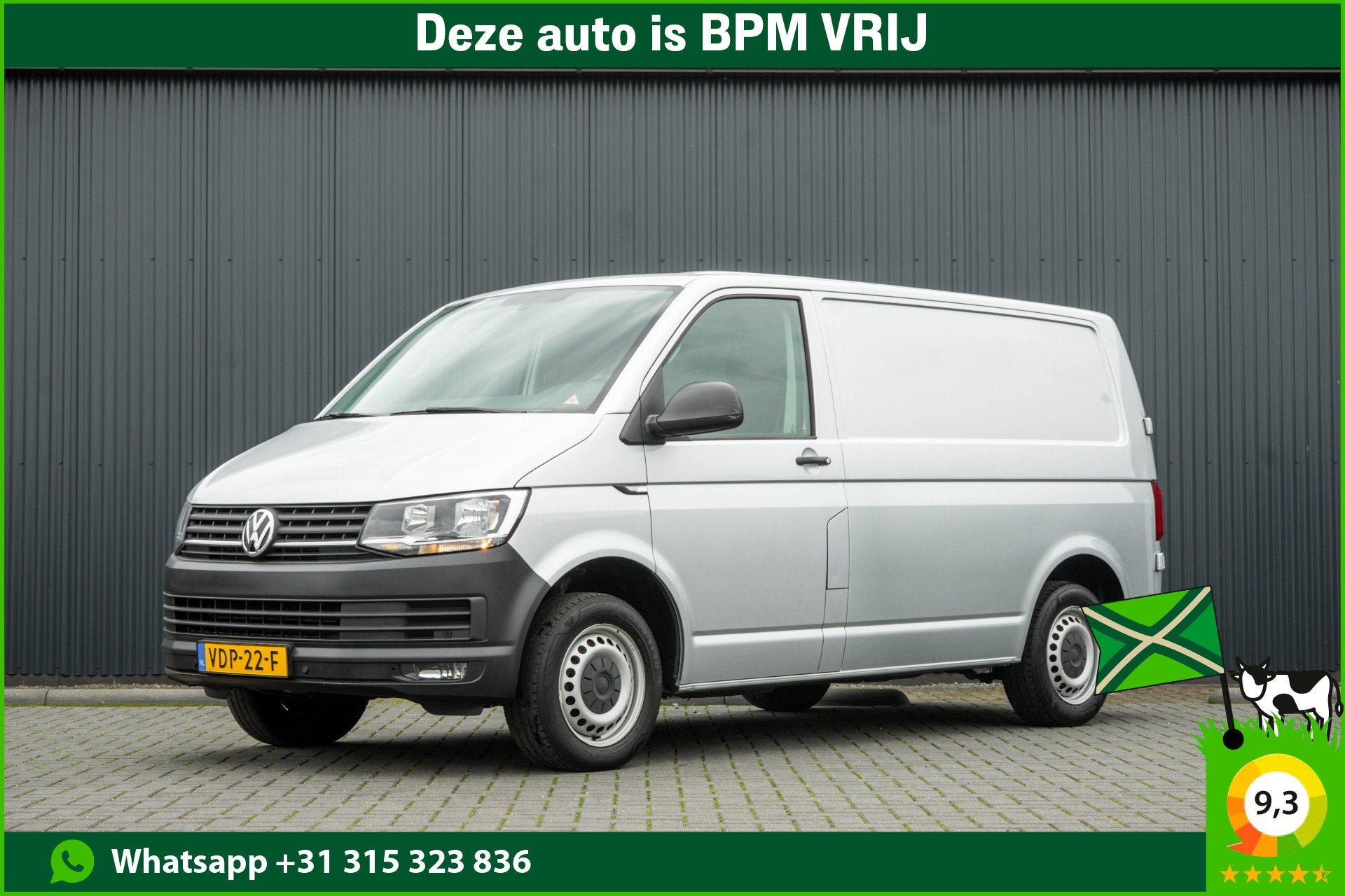 Volkswagen Transporter T6 2.0 TDI L1H1 | 150 PK | Automaat |, Auto's, Stof, Gebruikt, 4 cilinders, 150 pk