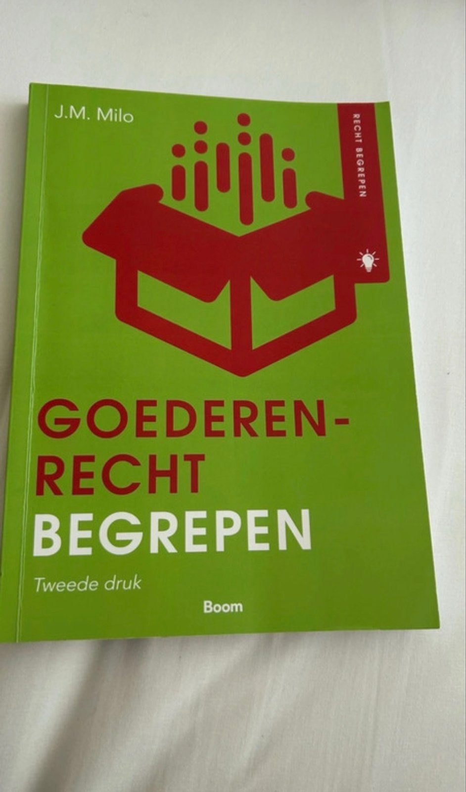 Goederenrecht Begrepen - J.M. Milo (Tweede druk), Ophalen of Verzenden, Gamma, Nieuw, HBO