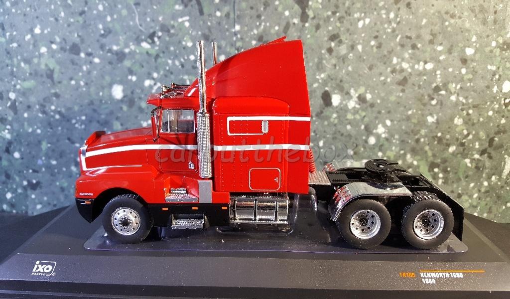 Kenworth T600 rood 1/43 Ixo V638, Hobby en Vrije tijd, Modelauto's | 1:43, Verzenden, Nieuw, Bus of Vrachtwagen, Overige merken