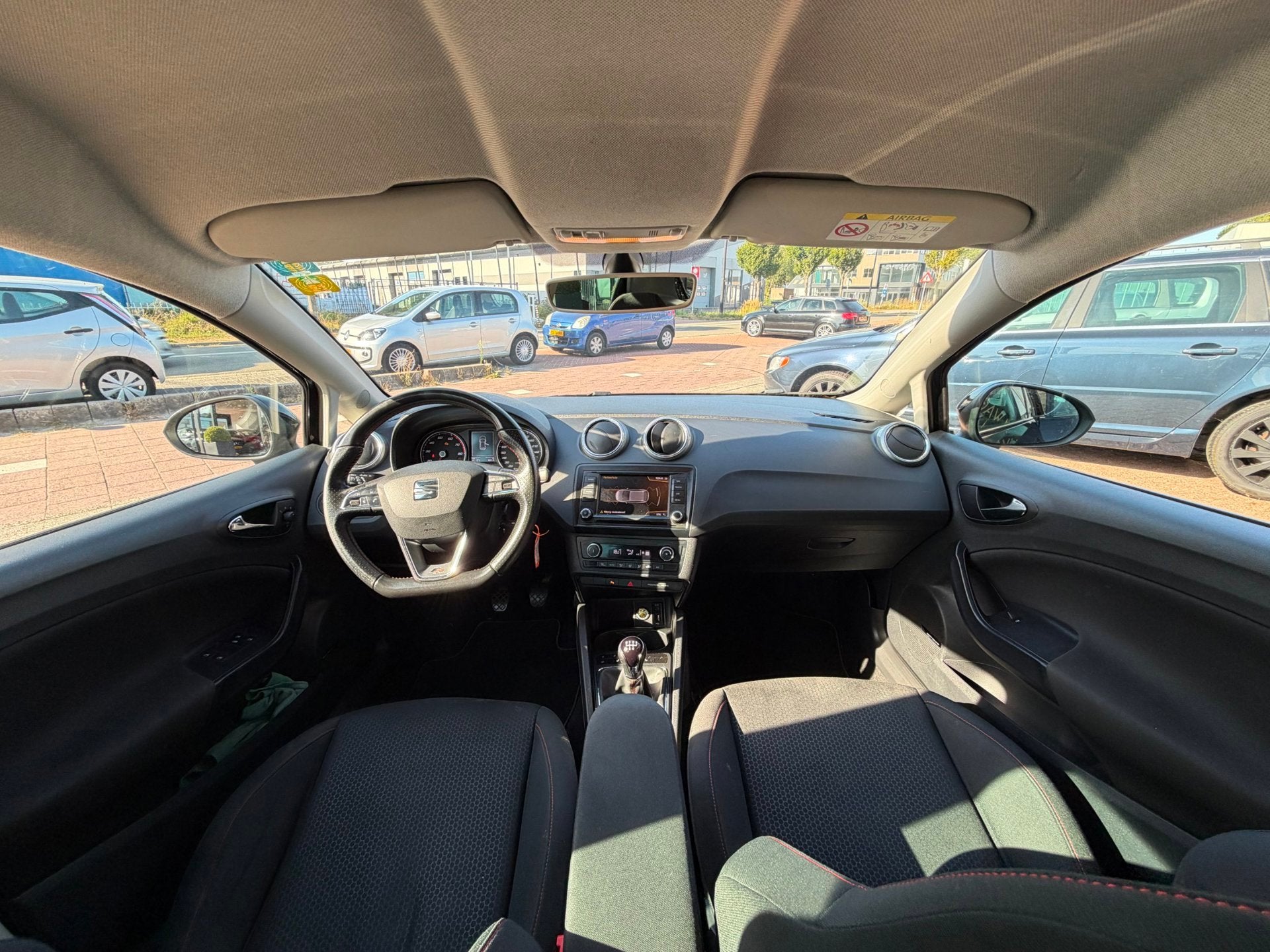 Seat Ibiza 1.0 EcoTSI FR Connect Airco|Cruise|NAVI|Goed OH!, Auto's, Voorwielaandrijving, Dealer onderhouden, Stof, Euro 6