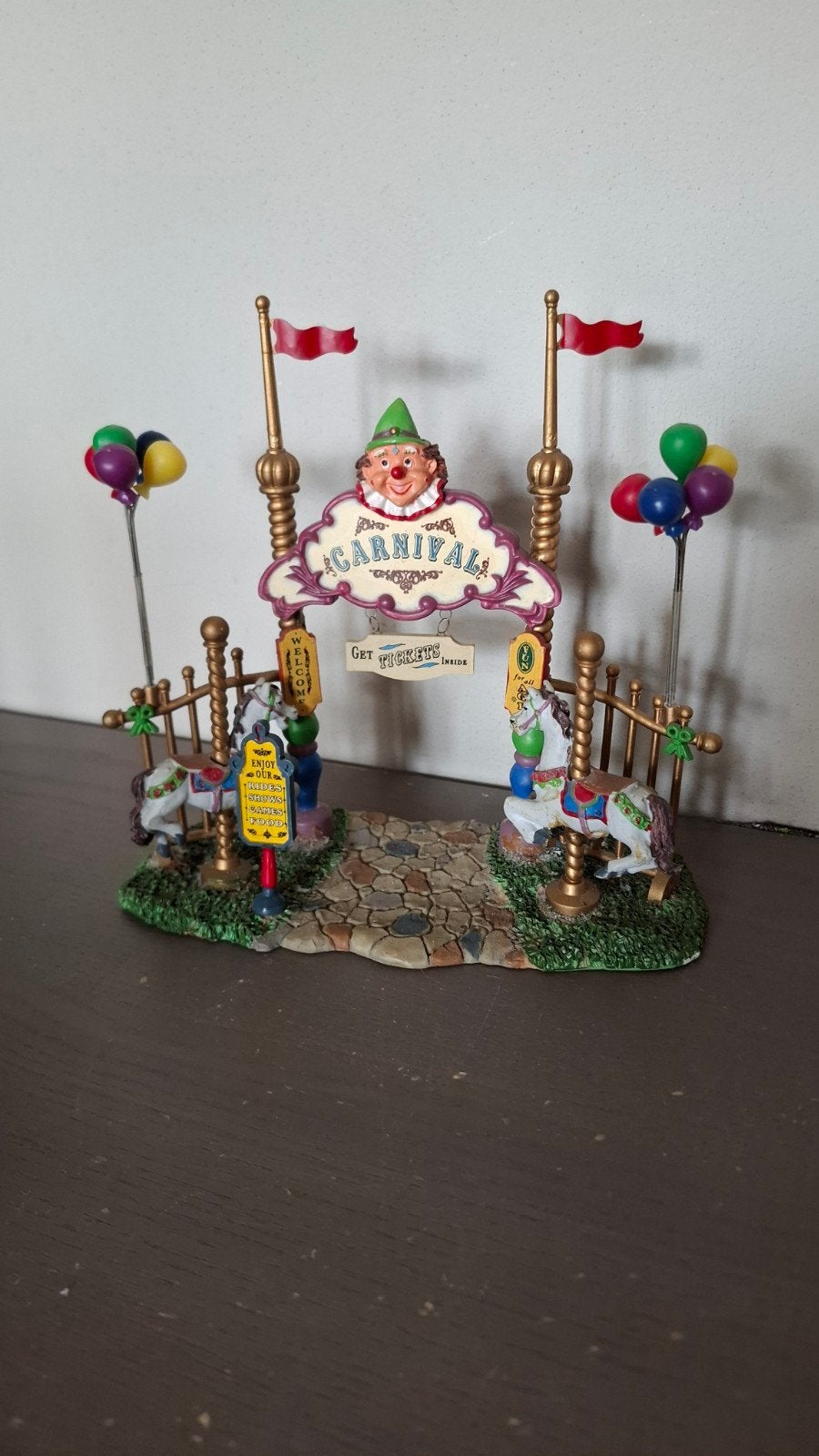 Lemax Carnival Entryway kerstdorp kermis carnival retired, Ophalen of Verzenden