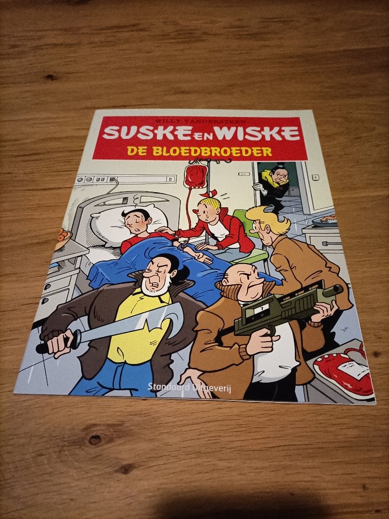 Suske en Wiske de Bloedbroeder, Eén stripboek, Ophalen of Verzenden, Zo goed als nieuw