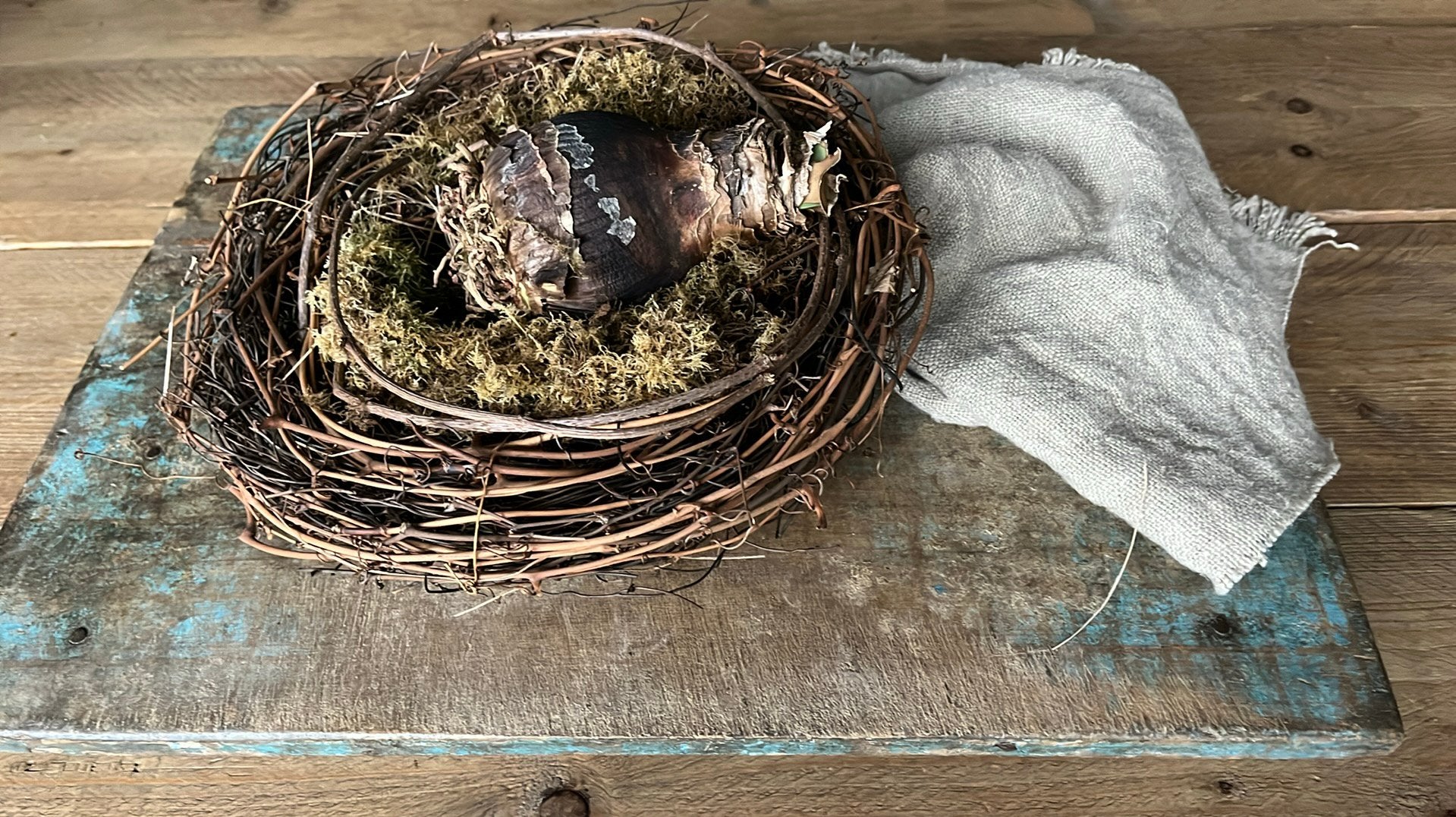 Te Koop houten plateau, Ophalen