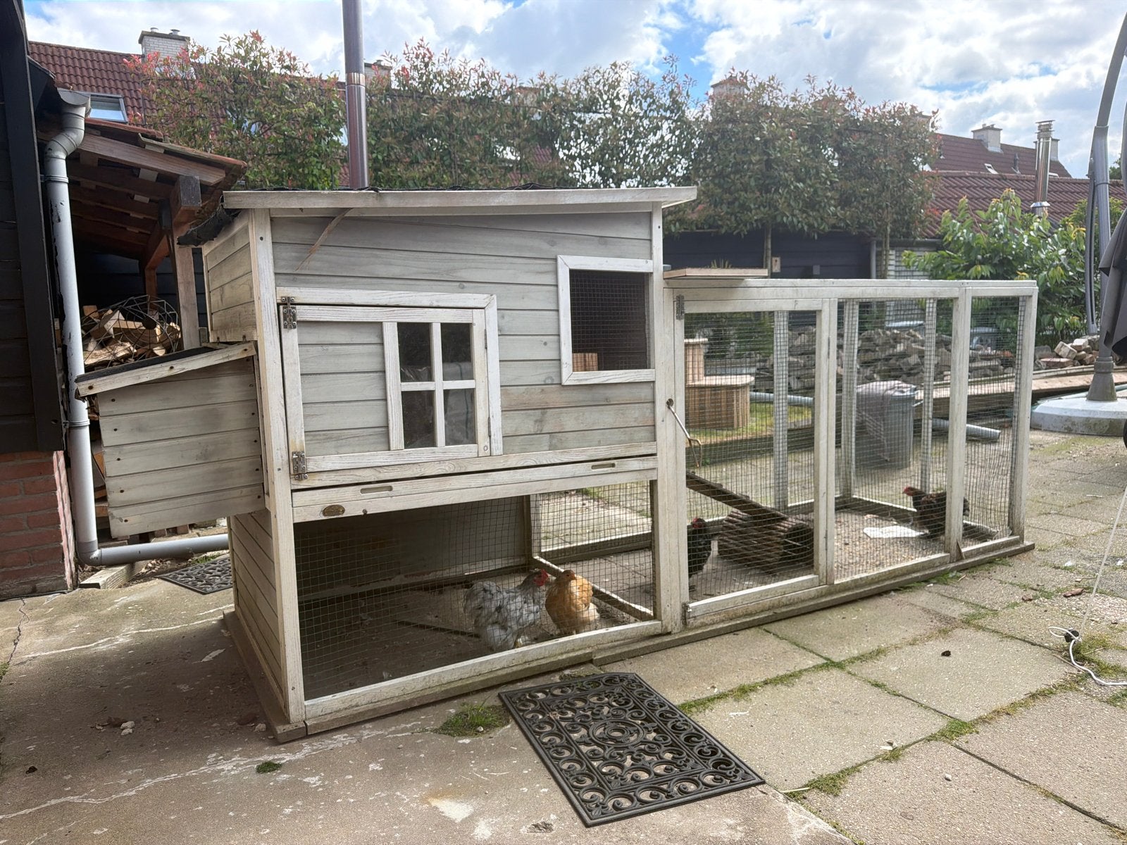 Kippenhok gratis, Dieren en Toebehoren, Ophalen, Gebruikt, Kippenhok of Kippenren